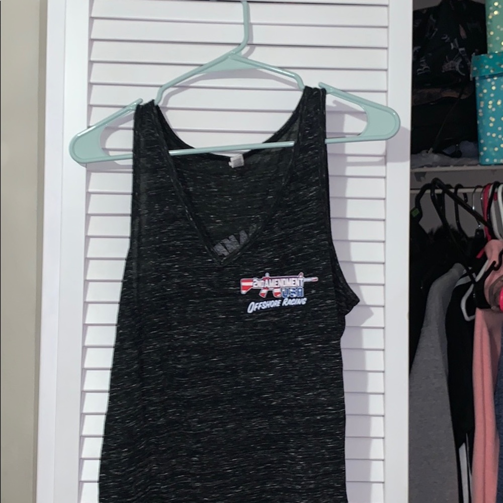 2nd Amendment Black Tank Top